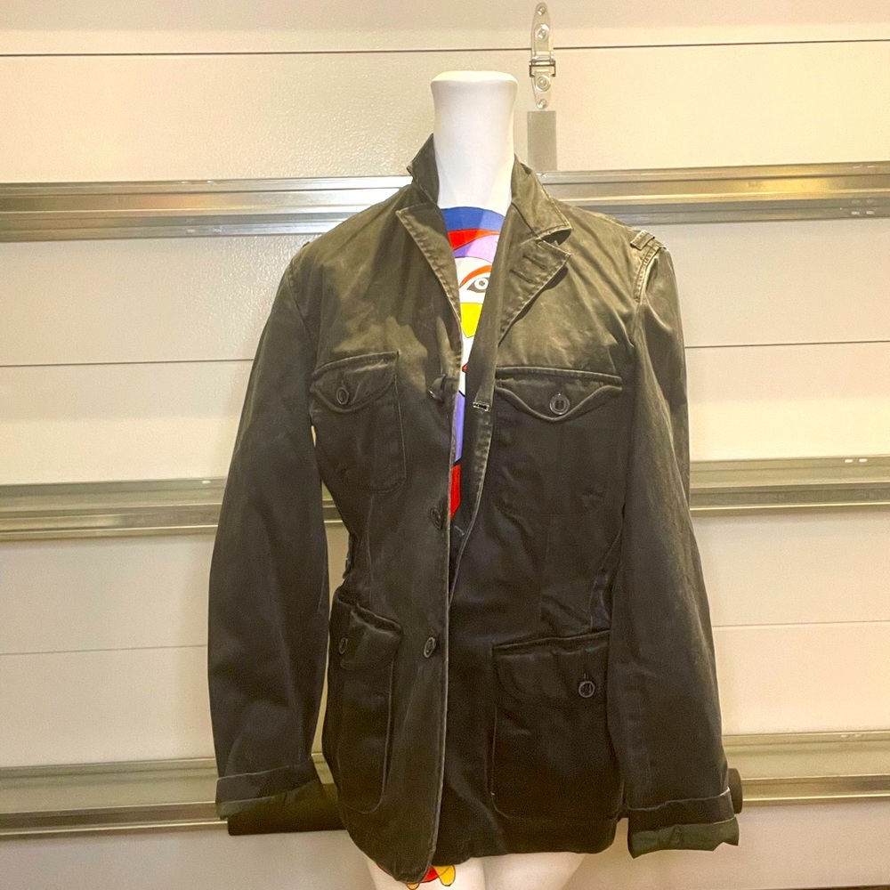 Mens Lucky distressed jacket